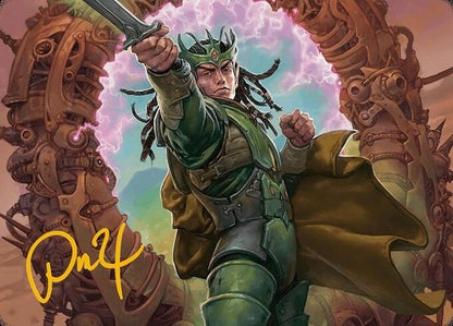 Image for Eladamri, Korvecdal Art Card (Gold-Stamped Signature) (9) - Magic: The Gathering
