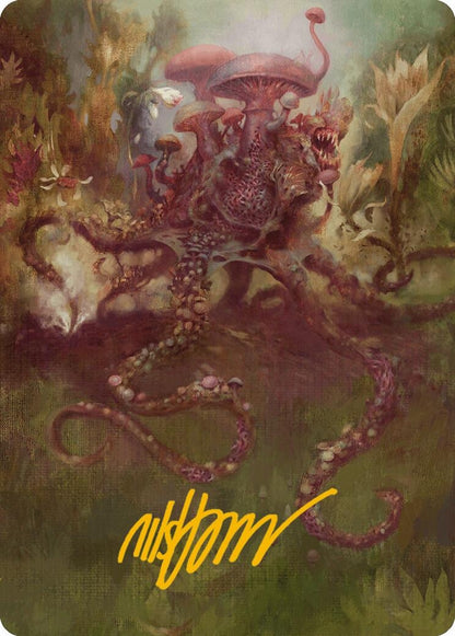 Image for Sowing Mycospawn Art Card (Gold-Stamped Signature) (40) - Magic: The Gathering