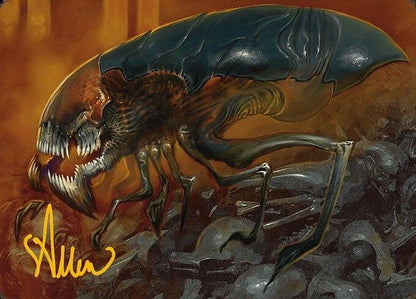 Image for Cranial Ram Art Card (Gold-Stamped Signature) (13) - Magic: The Gathering