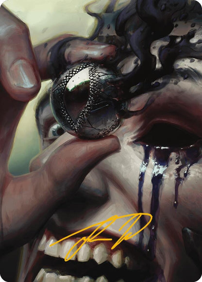 Image for Jet Medallion Art Card (Gold-Stamped Signature) (42) - Magic: The Gathering