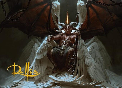 Image for Shilgengar, Sire of Famine Art Card (Gold-Stamped Signature) (4) - Magic: The Gathering