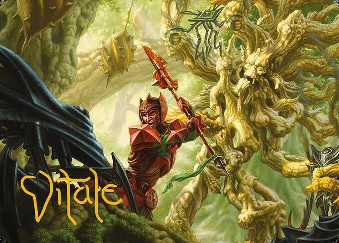 Image for Collective Resistance Art Card (Gold-Stamped Signature) (7) - Magic: The Gathering