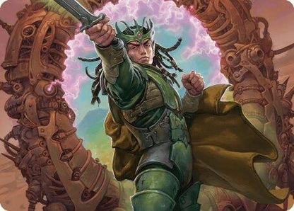 Image for Eladamri, Korvecdal Art Card (9) - Magic: The Gathering