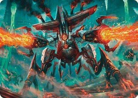 Image for Exterminator Magmarch Art Card (33) - Magic: The Gathering