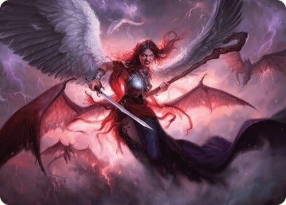 Image for Kaalia of the Vast Art Card (22) - Magic: The Gathering