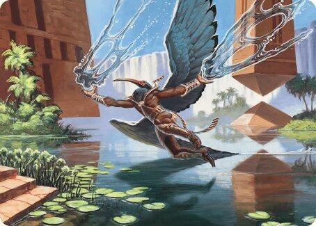 Image for Nadu, Winged Wisdom Art Card (14) - Magic: The Gathering