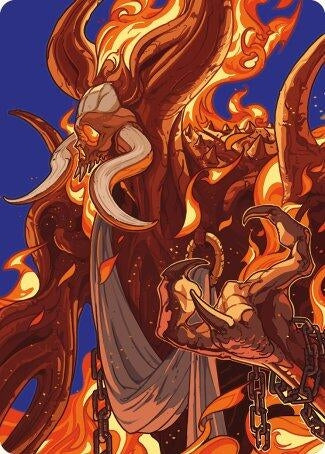 Image for Phlage, Titan of Fire's Fury Art Card (50) - Magic: The Gathering