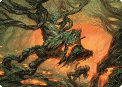 Image for Stump Stomp Art Card (20) - Magic: The Gathering
