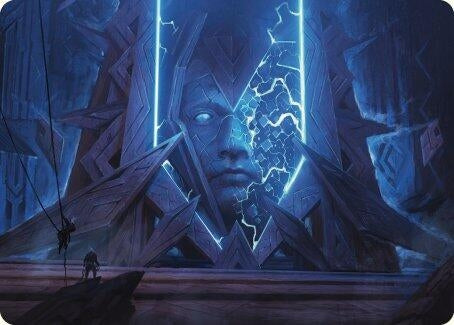 Image for Stone Idol Generator Art Card (35) - Magic: The Gathering