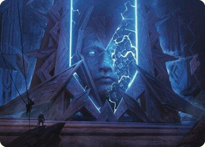 Image for Stone Idol Generator Art Card (35) - Magic: The Gathering