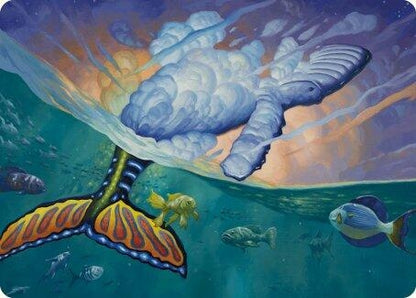 Image for Dreamtide Whale Art Card (2) - Magic: The Gathering