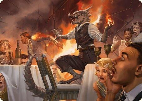 Image for Party Thrasher Art Card (6) - Magic: The Gathering