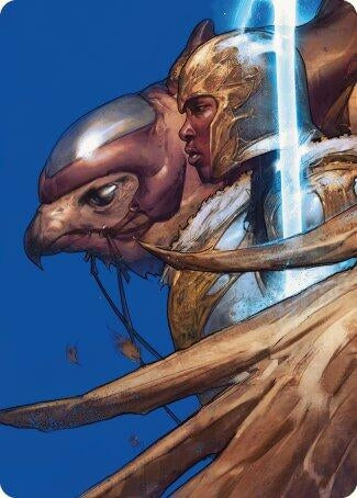 Image for Arna Kennerud, Skycaptain Art Card (48) - Magic: The Gathering