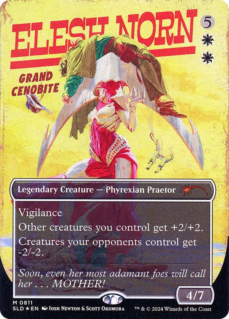 Elesh Norn, Grand Cenobite (0811) (Rainbow Foil) (811) (SLD)