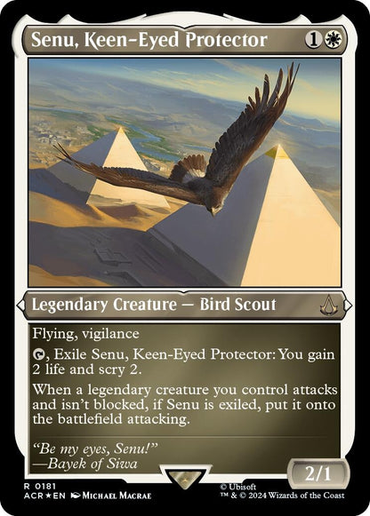 Senu, Keen-Eyed Protector (Foil Etched) (181) (ACR)