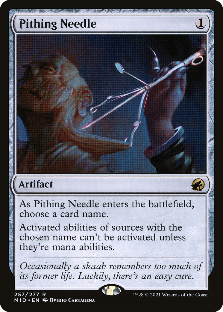 Pithing Needle [Innistrad: Midnight Hunt]