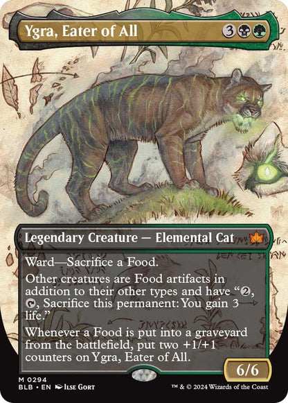 Ygra, Eater of All (Borderless) (294) (BLB)
