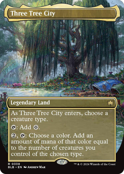 Three Tree City (Borderless) (0338) (338) (BLB)