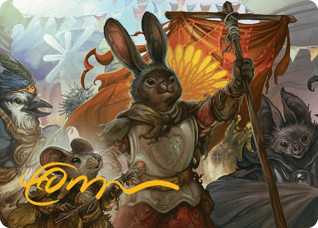 Image for Valley Questcaller 2 Art Card (Gold-Stamped Signature) (37) - Magic: The Gathering