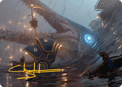 Image for Eluge, the Shoreless Sea Art Card (Gold-Stamped Signature) (6) - Magic: The Gathering