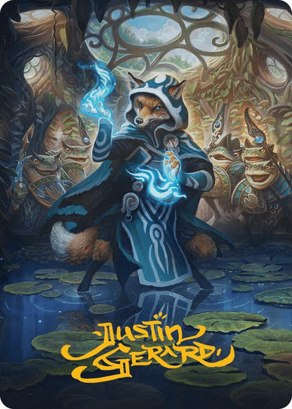 Image for Jace, the Mind Sculptor Art Card (Gold-Stamped Signature) (49) - Magic: The Gathering