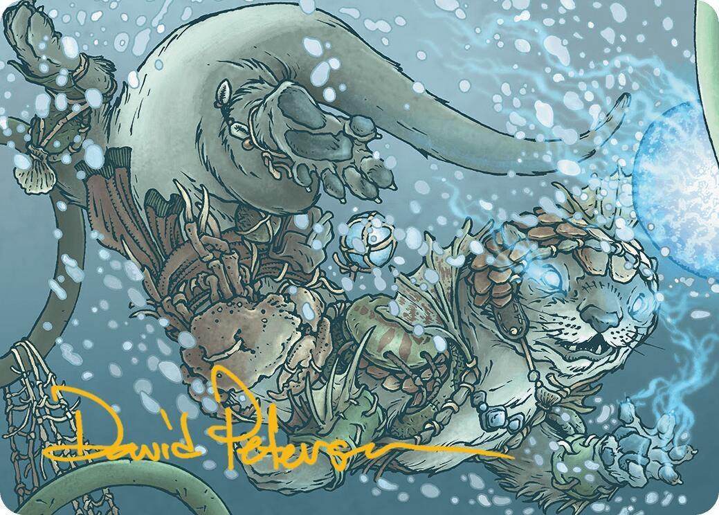 Image for Kitsa, Otterball Elite Art Card (Gold-Stamped Signature) (42) - Magic: The Gathering