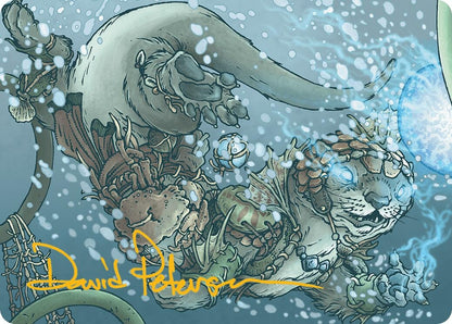 Image for Kitsa, Otterball Elite Art Card (Gold-Stamped Signature) (42) - Magic: The Gathering