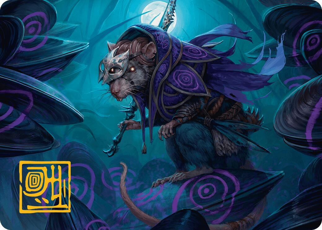 Image for Nightwhorl Hermit Art Card (Gold-Stamped Signature) (10) - Magic: The Gathering