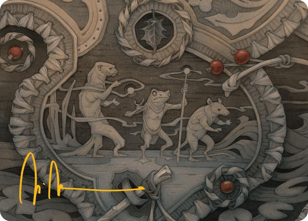 Image for Season of Weaving Art Card (Gold-Stamped Signature) (12) - Magic: The Gathering