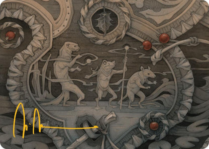 Image for Season of Weaving Art Card (Gold-Stamped Signature) (12) - Magic: The Gathering