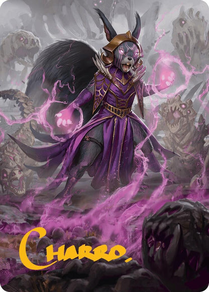 Image for Liliana of the Dark Realms Art Card (Gold-Stamped Signature) (51) - Magic: The Gathering
