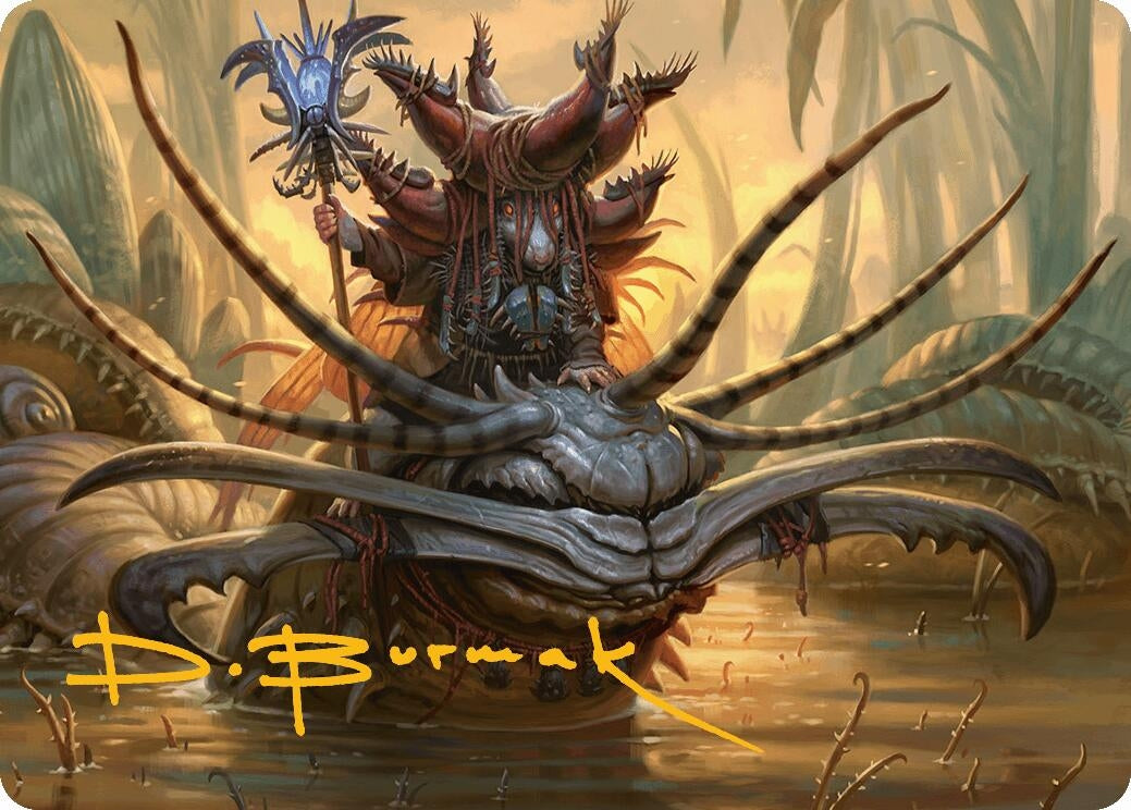Image for Wick's Patrol Art Card (Gold-Stamped Signature) (18) - Magic: The Gathering