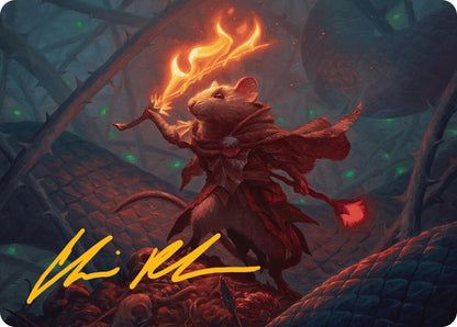 Image for Emberheart Challenger Art Card (Gold-Stamped Signature) (19) - Magic: The Gathering