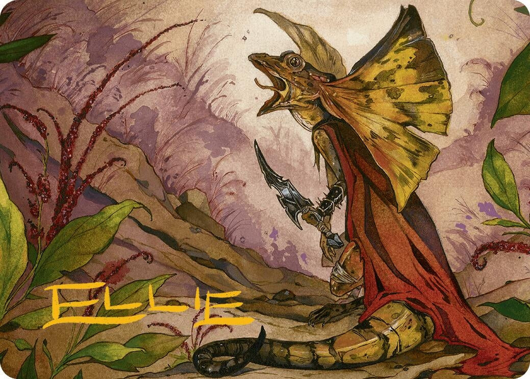 Image for Hired Claw Art Card (Gold-Stamped Signature) (39) - Magic: The Gathering