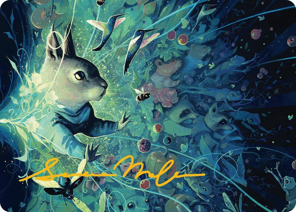 Image for For the Common Good Art Card (22/54) (Gold-Stamped Signature) (22) - Magic: The Gathering