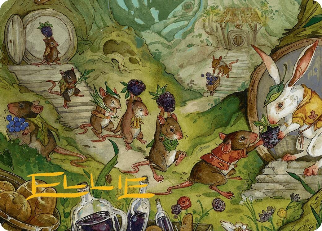 Image for For the Common Good Art Card (43/54) (Gold-Stamped Signature) (43) - Magic: The Gathering