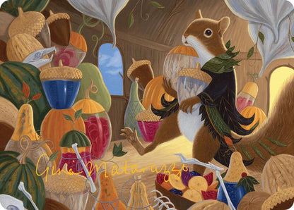 Image for Stocking the Pantry Art Card (Gold-Stamped Signature) (24) - Magic: The Gathering