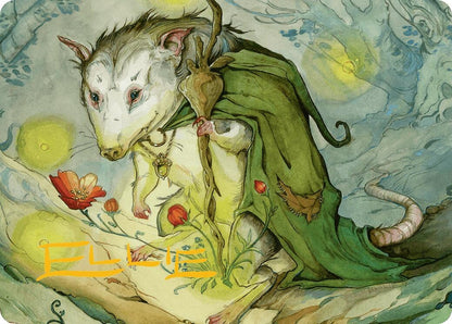 Image for Tender Wildguide Art Card (Gold-Stamped Signature) (34) - Magic: The Gathering