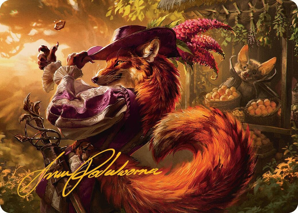 Image for Mr. Foxglove Art Card (Gold-Stamped Signature) (31) - Magic: The Gathering