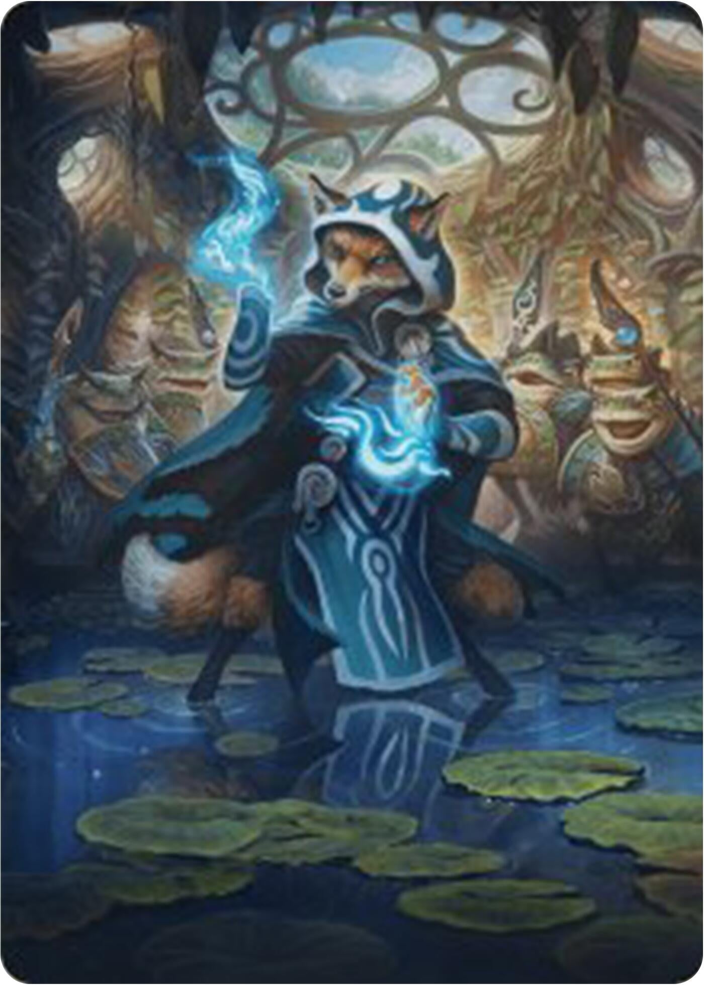 Image for Jace, the Mind Sculptor Art Card (49) - Magic: The Gathering