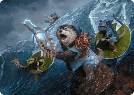 Image for Valley Floodcaller Art Card (13) - Magic: The Gathering