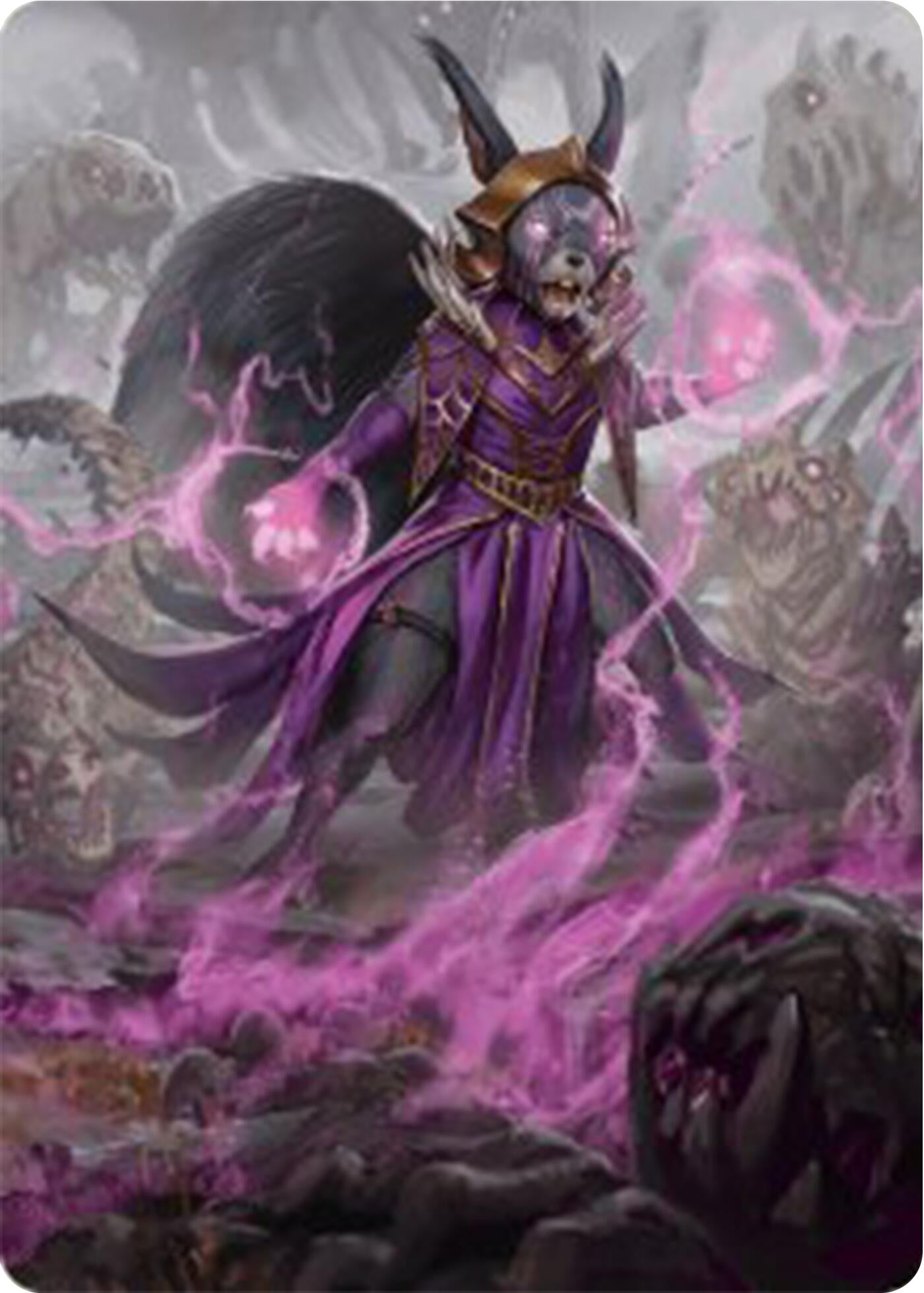 Image for Liliana of the Dark Realms Art Card (51) - Magic: The Gathering