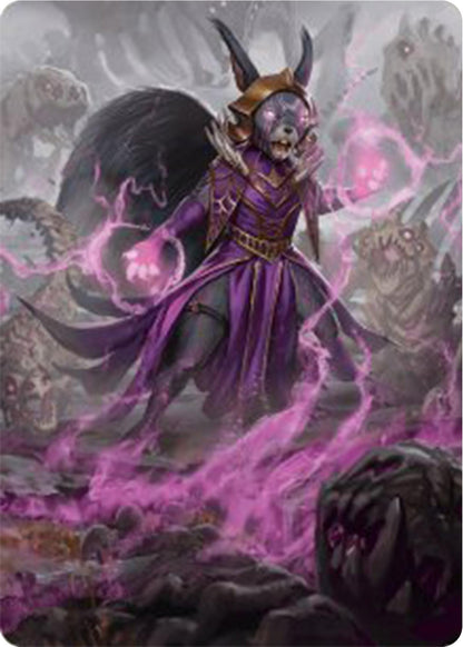 Image for Liliana of the Dark Realms Art Card (51) - Magic: The Gathering