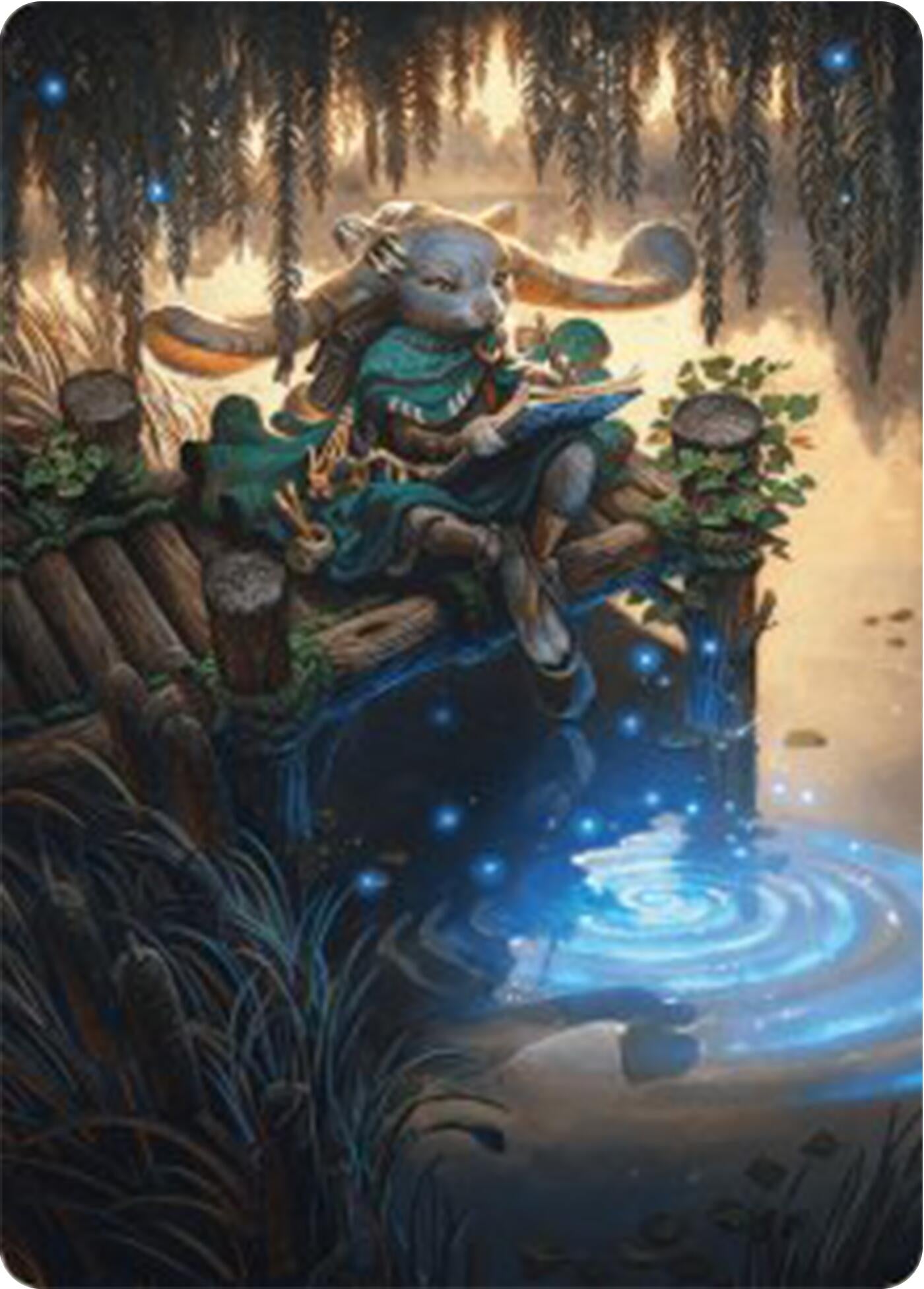 Image for Tamiyo, Field Researcher Art Card (54) - Magic: The Gathering