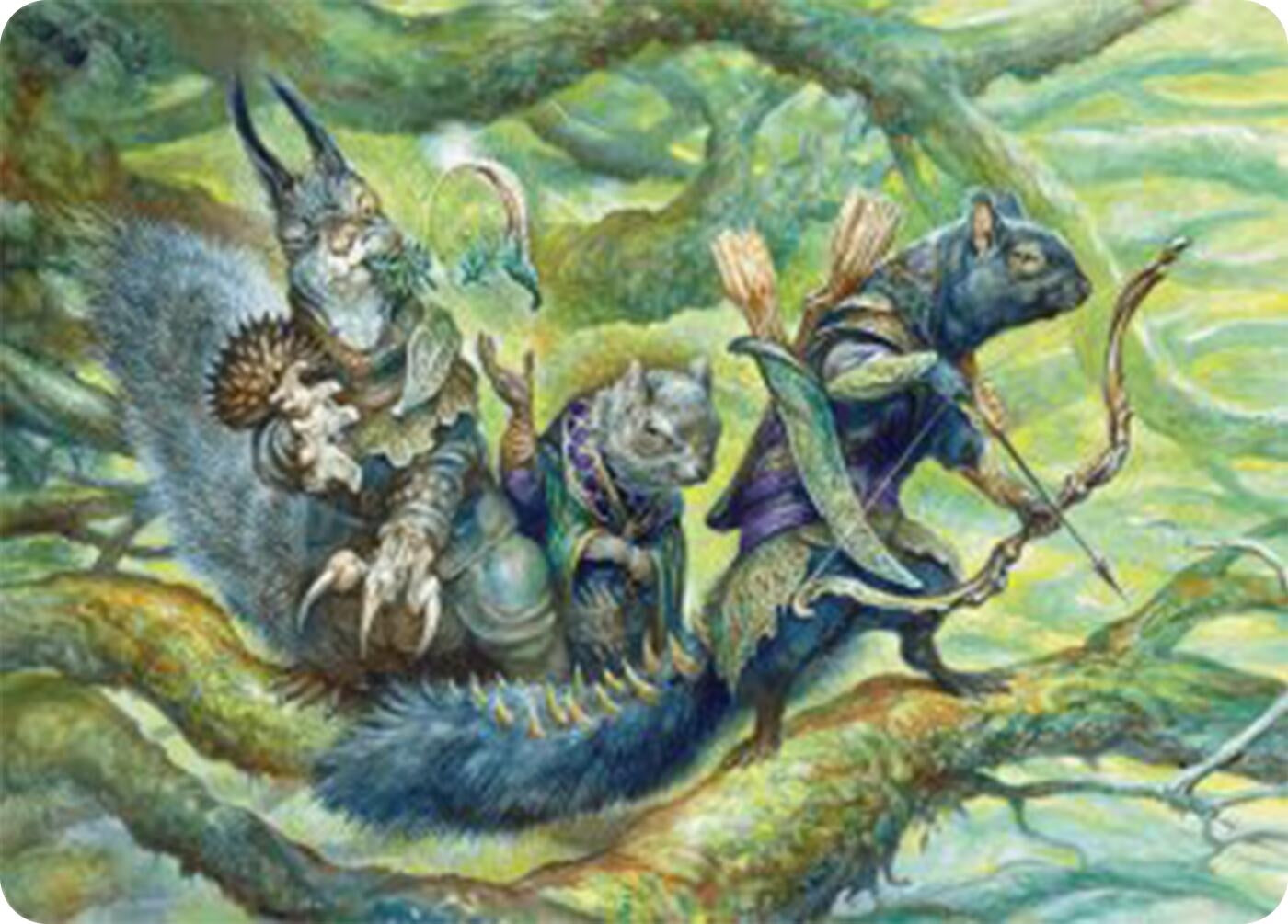 Image for The Odd Acorn Gang Art Card (32) - Magic: The Gathering