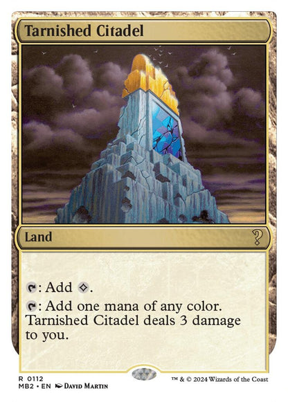 Tarnished Citadel (White Border) (112) (MB2)