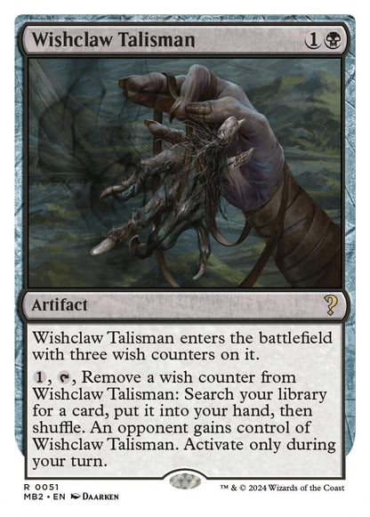 Wishclaw Talisman (White Border) (51) (MB2)