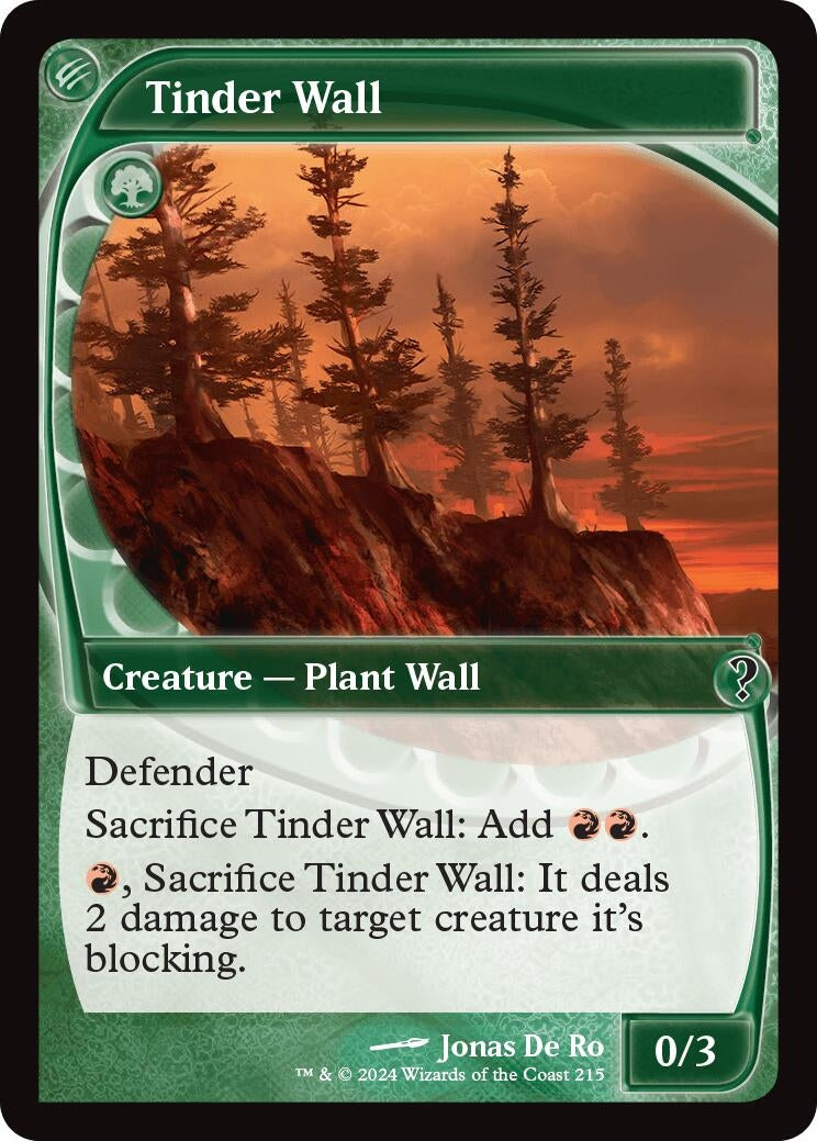 Tinder Wall (Future Sight) (215) (MB2)