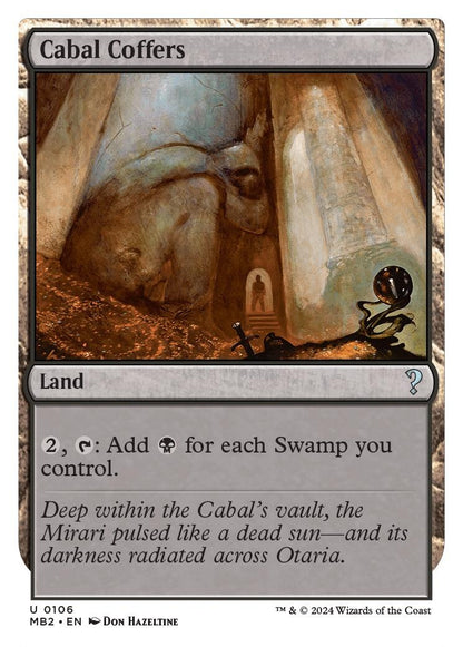 Cabal Coffers (White Border) (106) (MB2)