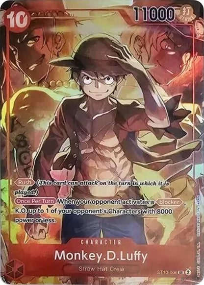 Monkey.D.Luffy (Treasure Booster Set) (ST10-006) (OP-PR)